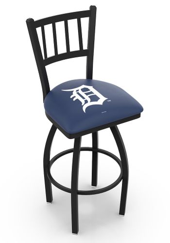 Detroit Tigers Jailhouse Back Swivel Stool
