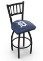 Detroit Tigers Jailhouse Back Swivel Stool