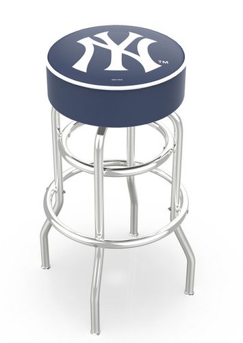 New York Yankees Cushion Bar Stool