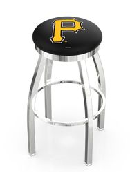 Pittsburgh Pirates Ring Chrome Swivel Stool