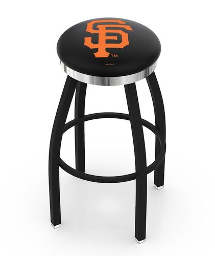 San Francisco Giants Chrome Ring Swivel Stool