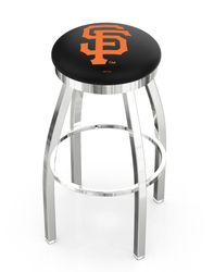 San Francisco Giants Ring Chrome Swivel Stool