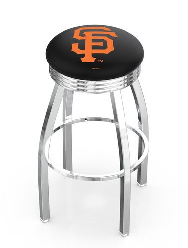 San Francisco Giants Chrome Diner Swivel Stool