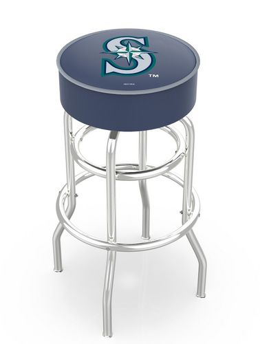 Seattle Mariners Cushion Bar Stool