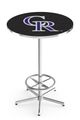 Colorado Rockies Retro Pub Table