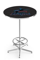 Miami Marlins Retro Pub Table