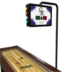 Colorado Rockies Shuffleboard Scoring Unit
