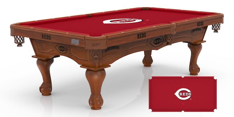Cincinnati Reds Pool Table
