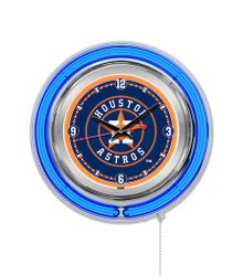 Houston Astros Neon Clock 15