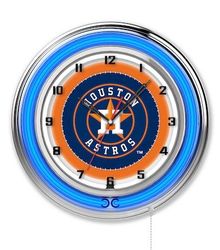 Houston Astros Neon Clock 19