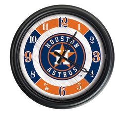 Houston Astros Outdoor LED Clock