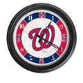 Washington Nationals Outdoor LED Clock