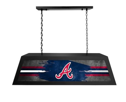 Atlanta Braves Long Box Billiard Light