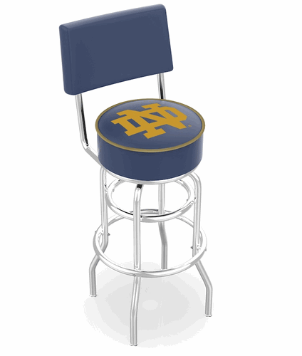 Notre Dame Seatback Bar Stool