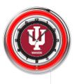 Indiana Neon Clock 19