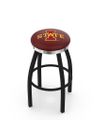 Iowa State Chrome Ring Swivel Stool
