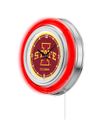 Iowa State Neon Clock 15