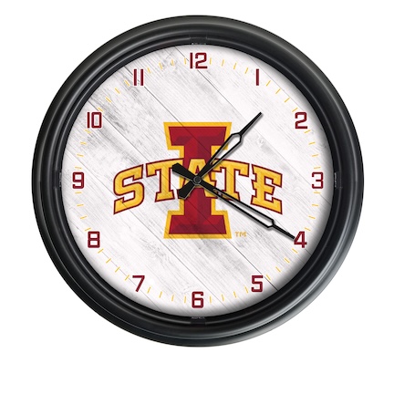 Iowa State Outdoor LED Clock