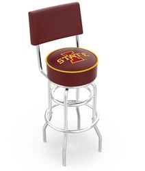 Iowa State Seatback Bar Stool