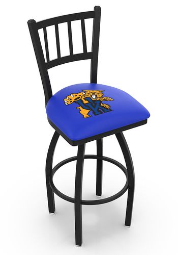 Kentucky Wildcat Jailhouse Back Swivel Stool