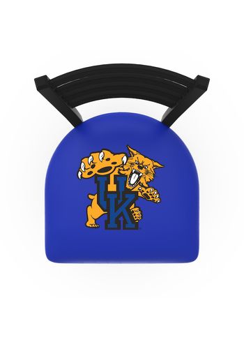 Kentucky Wildcat Ladder Back Swivel Stool