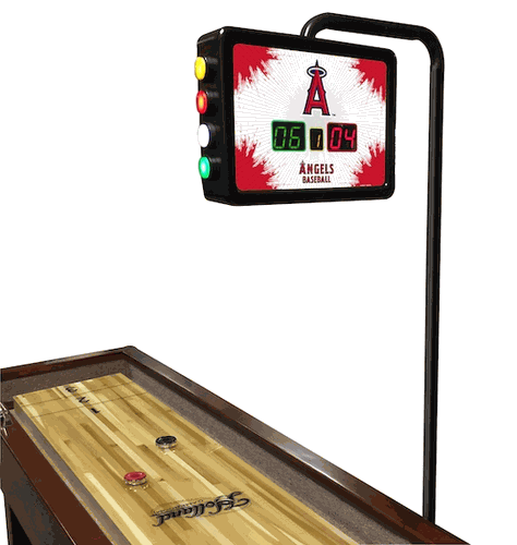 Los Angeles Angels Shuffleboard Scoring Unit