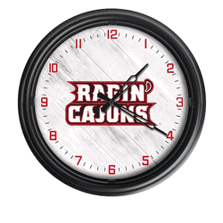 Louisiana Lafayette Outdoor LED Clock