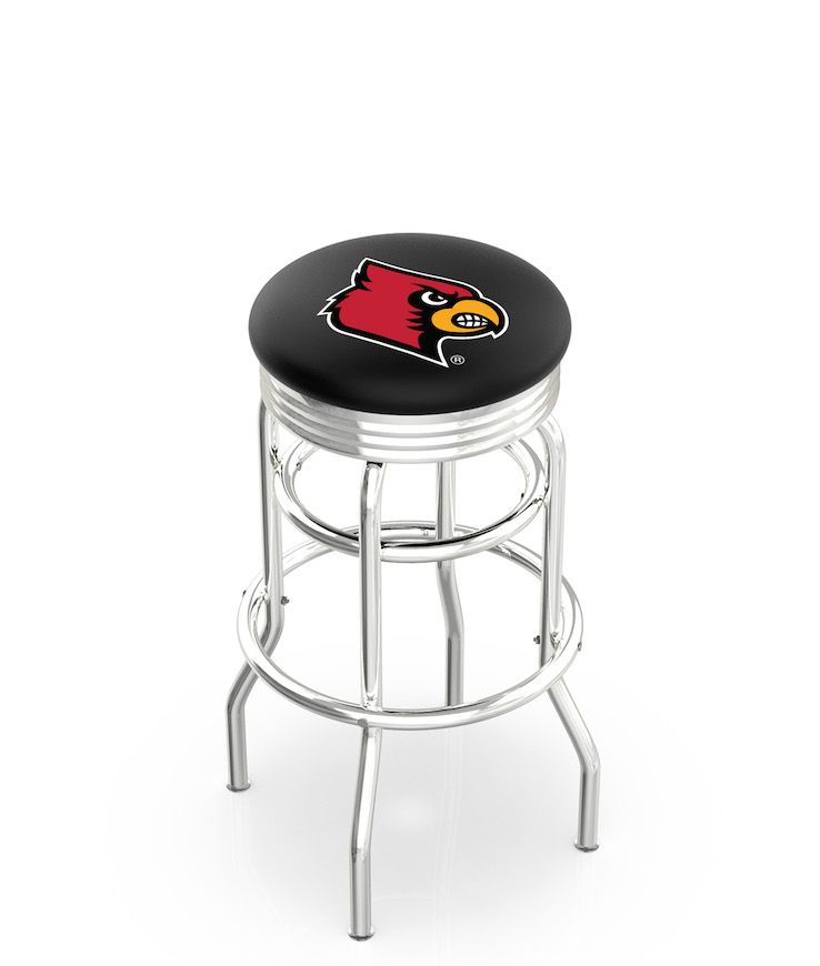 Louisville Logo Bar Stool