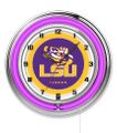 LSU Neon Clock 19