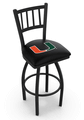 Miami Jailhouse Back Swivel Stool