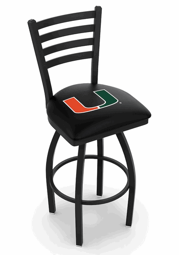 Miami Ladder Back Swivel Stool