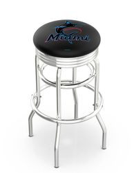 Miami Marlins Diner Bar Stool