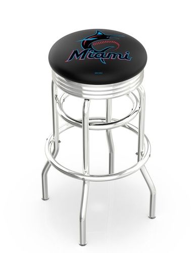 Miami Marlins Diner Bar Stool