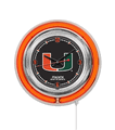 Miami Neon Clock 15