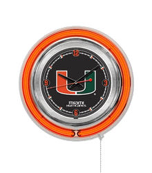 Miami Neon Clock 15