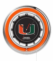 Miami Neon Clock 19