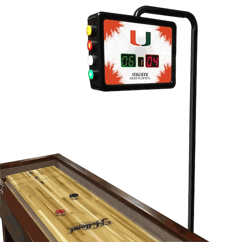 Miami Shuffleboard Scoring Unit