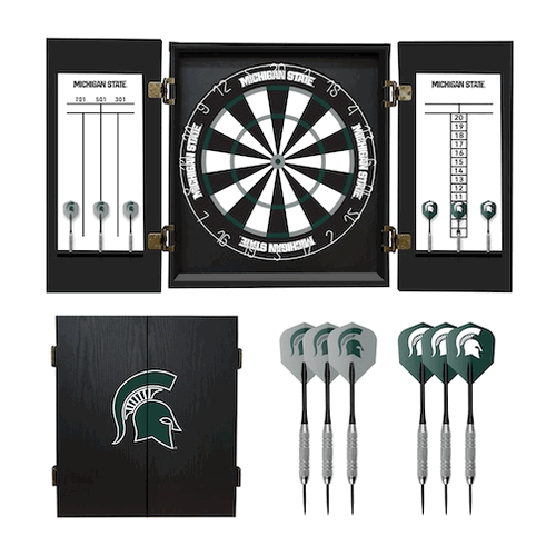 Michigan State Dartboard Set