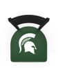Michigan State Ladder Back Swivel Stool