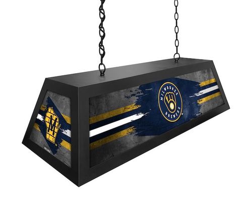 Milwaukee Brewers Long Box Billiard Light