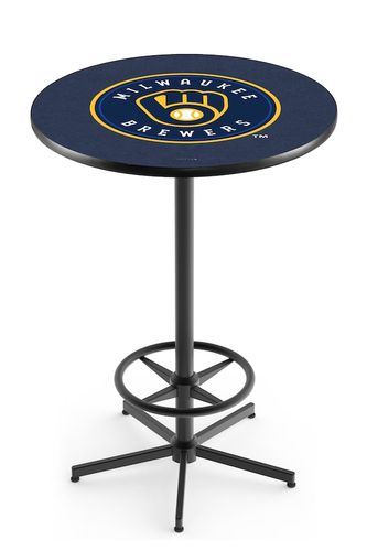 Milwaukee Brewers Retro Pub Table
