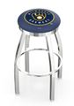 Milwaukee Brewers Ring Chrome Swivel Stool