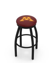 MInnesota Black Ring Swivel Stool