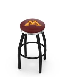 MInnesota Chrome Ring Swivel Stool