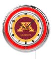 Minnesota Neon Clock 19
