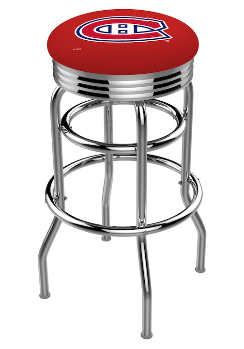 Montreal Canadiens Logo Bar Stool