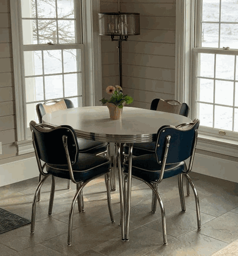Navy Dinette Set