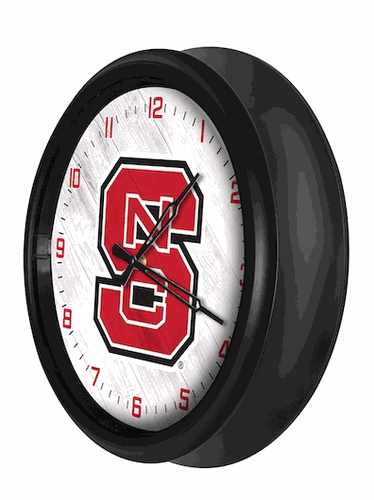 NC State Outdoor LED Clock