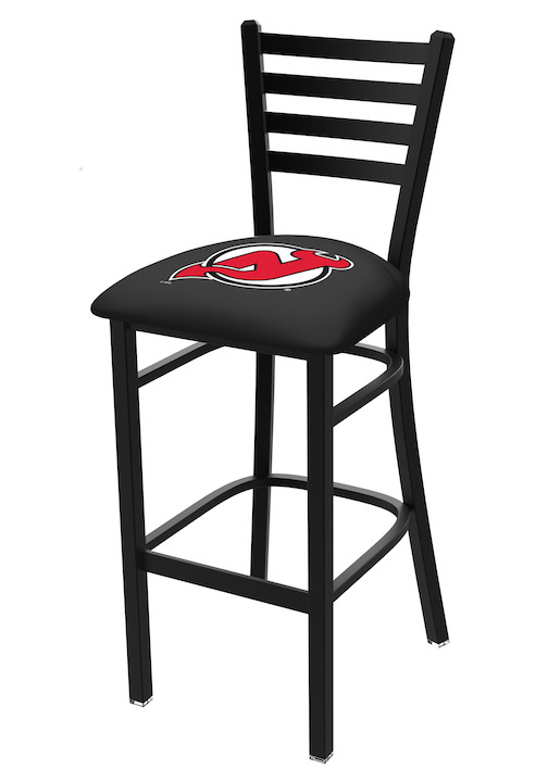 New Jersey Devils Logo Counter Stool