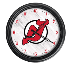 New Jersey Devils Outdoor LED Clock